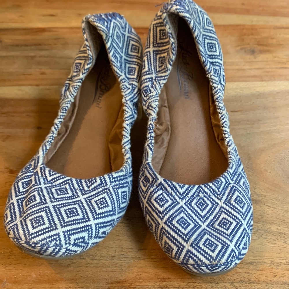 Lucky brand ballet flats- size 7